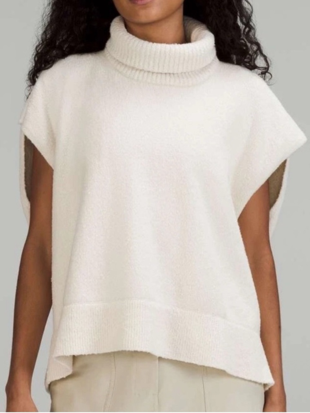 Lululemon Brushed Cotton Merino Blend Tunic Size 10 NWT RT $178